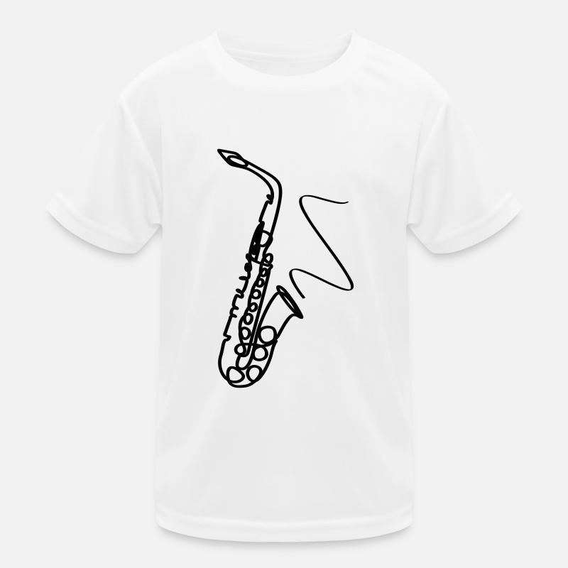 sax T-shirt sport Enfant