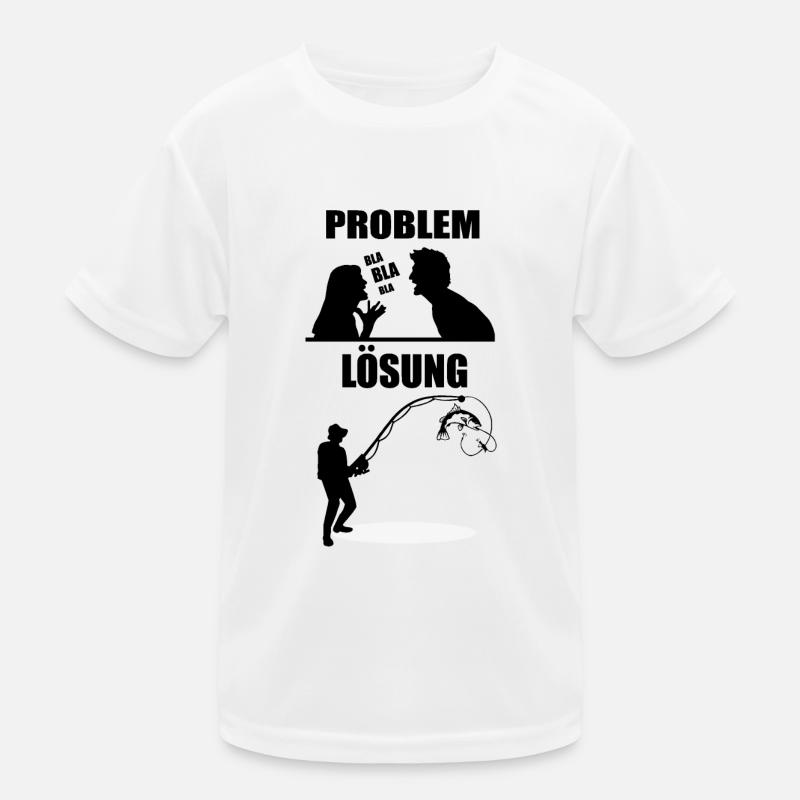 Fliegenfischen Evolution Kinder Funktions-T-Shirt
