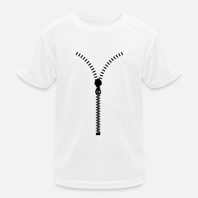 Ouvrez-moi! -Fermeture éclair T-shirt sport Enfant