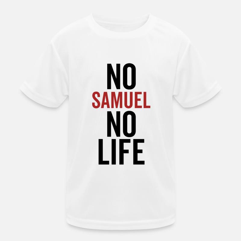 Pas de Samuel Pas de vie T-shirt sport Enfant