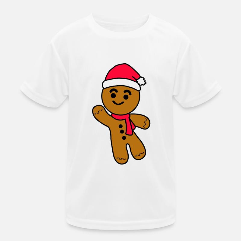 Lebkuchenmann Kinder Funktions-T-Shirt
