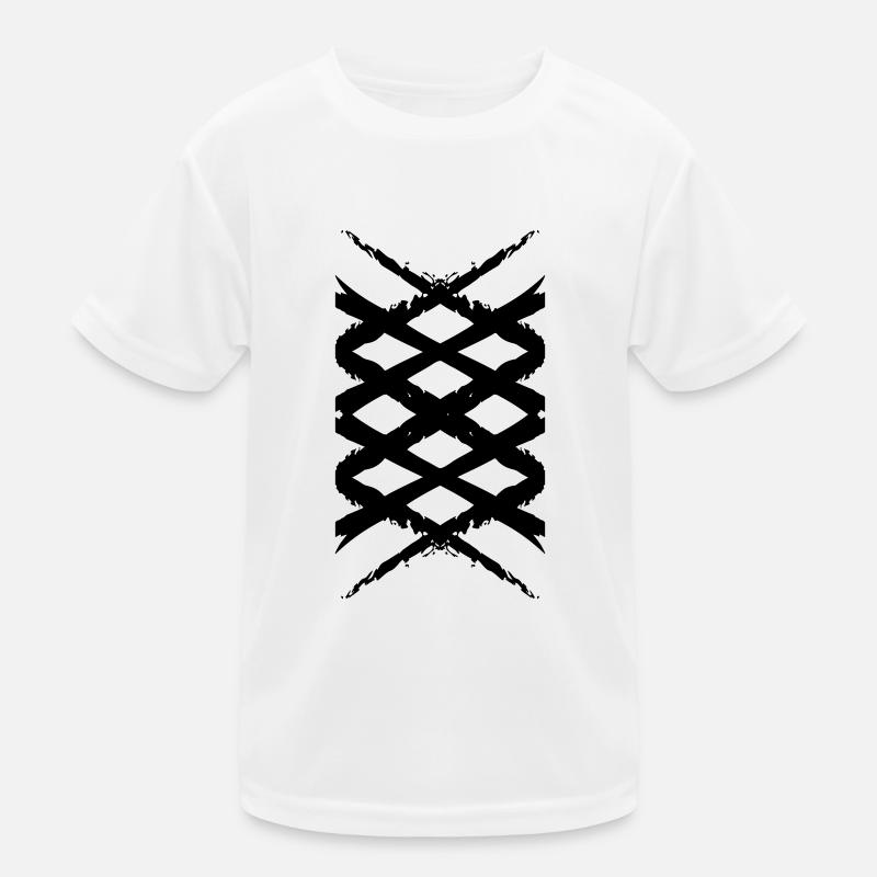 Diamonds Art Cross Pattern | Vectorgraphic Kids Functional T-Shirt