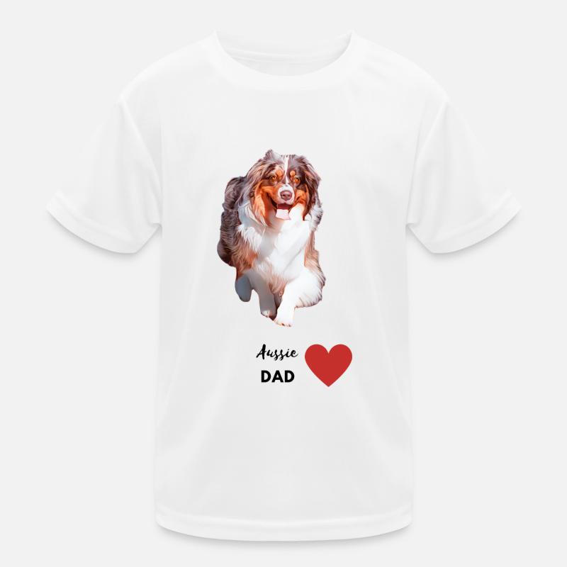 Aussie Dad Kinder Funktions-T-Shirt