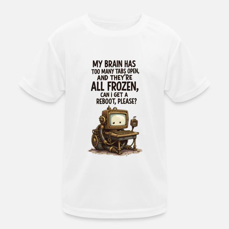 Fun Reboot Steampunk Kinder Funktions-T-Shirt
