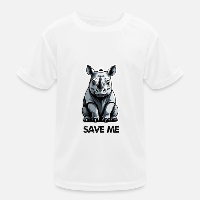 Save rihnos Kinder Funktions-T-Shirt