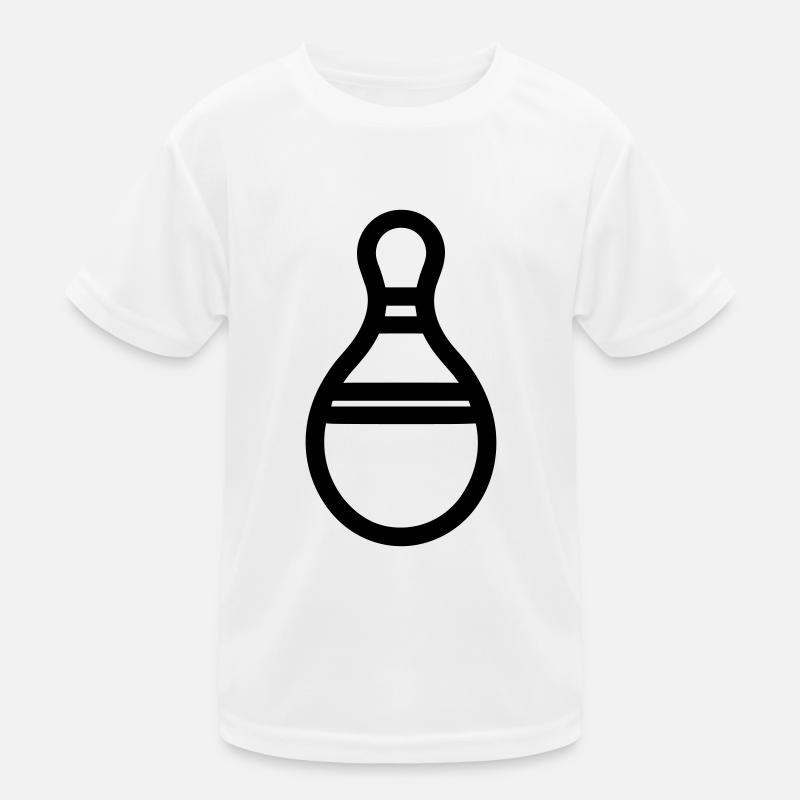Quille de Bowling Kinder Funktions-T-Shirt