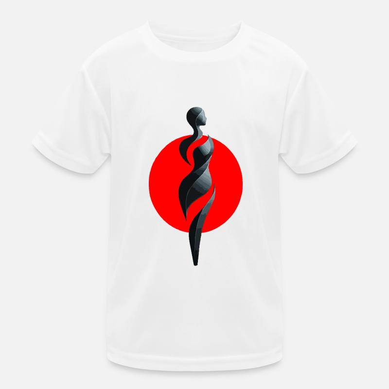 Wervel vrouw Functioneel T-shirt voor kinderen