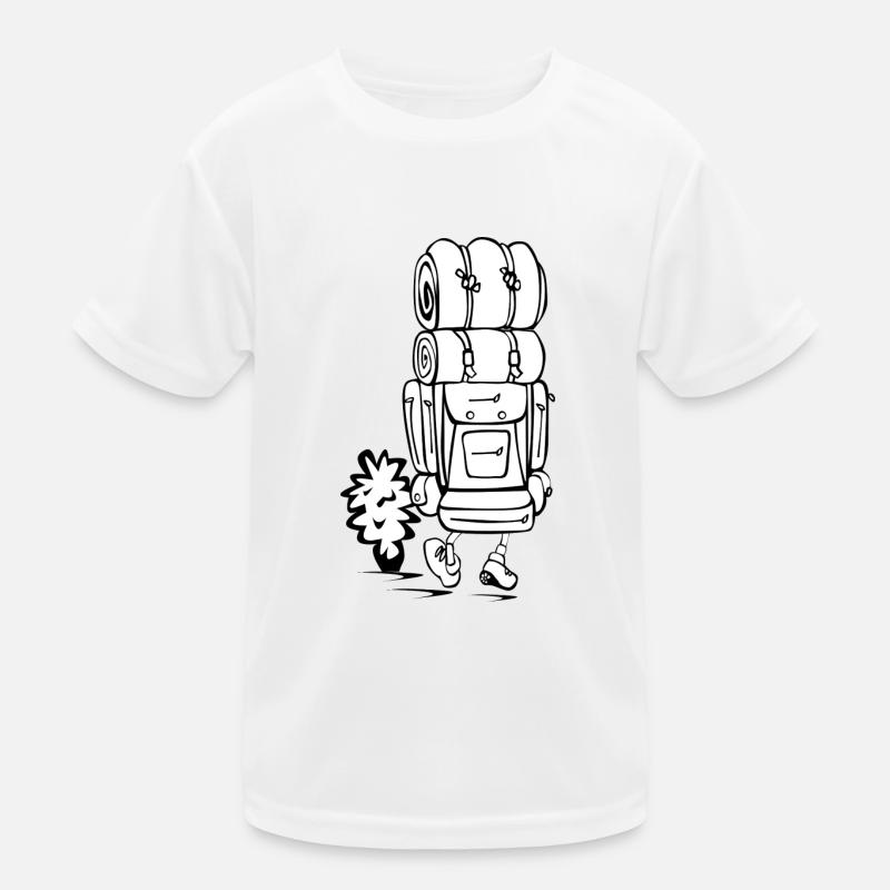 backpack suitcase backpack bag briefcase21 Kids Functional T-Shirt