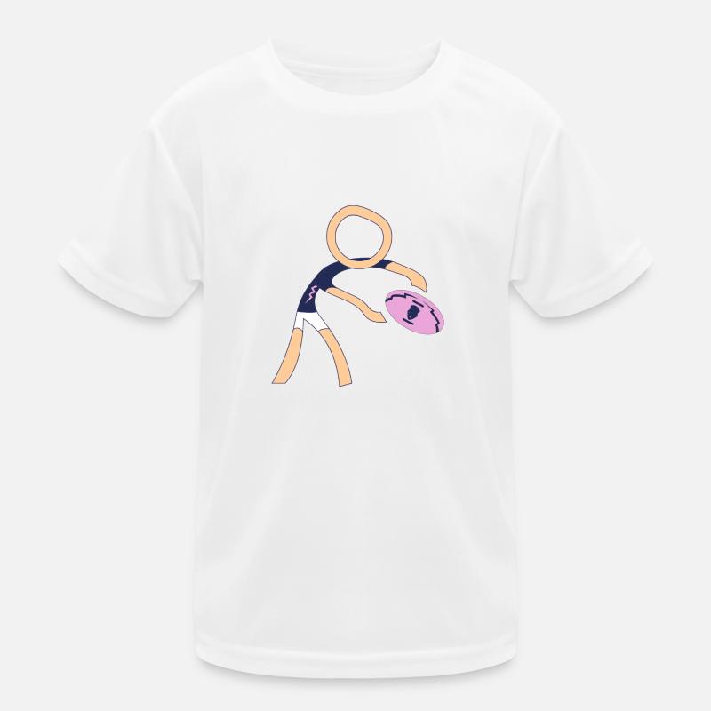 Rugbyman du stade français T-shirt sport Enfant