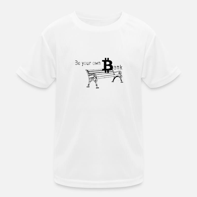 Banque Bitcoin T-shirt sport Enfant