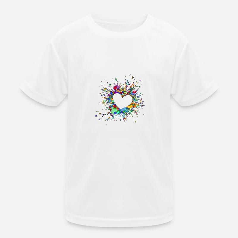 My heart explodes for you Kids Functional T-Shirt