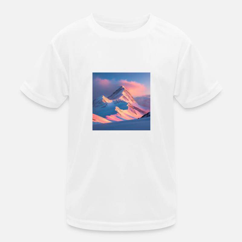 Mountain Range Kinder Funktions-T-Shirt