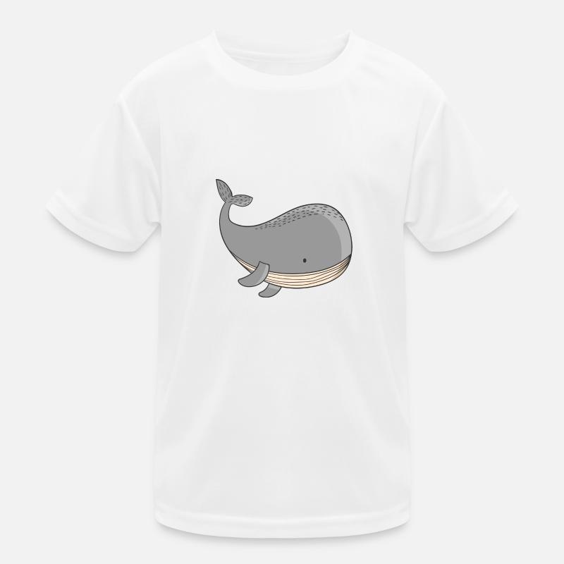 whale Kids Functional T-Shirt