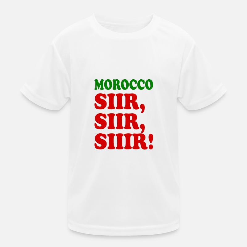Marokko Kinder Funktions-T-Shirt
