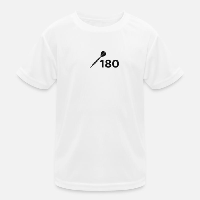 180 dart Kinder Funktions-T-Shirt