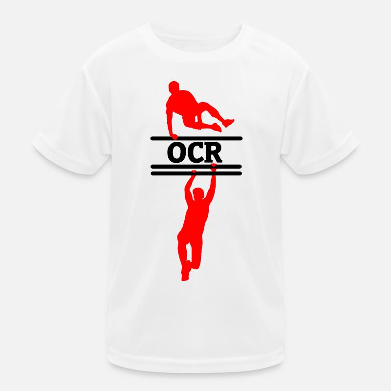 OCR-Bewegung – Sprung- und Hängdesign Kinder Funktions-T-Shirt
