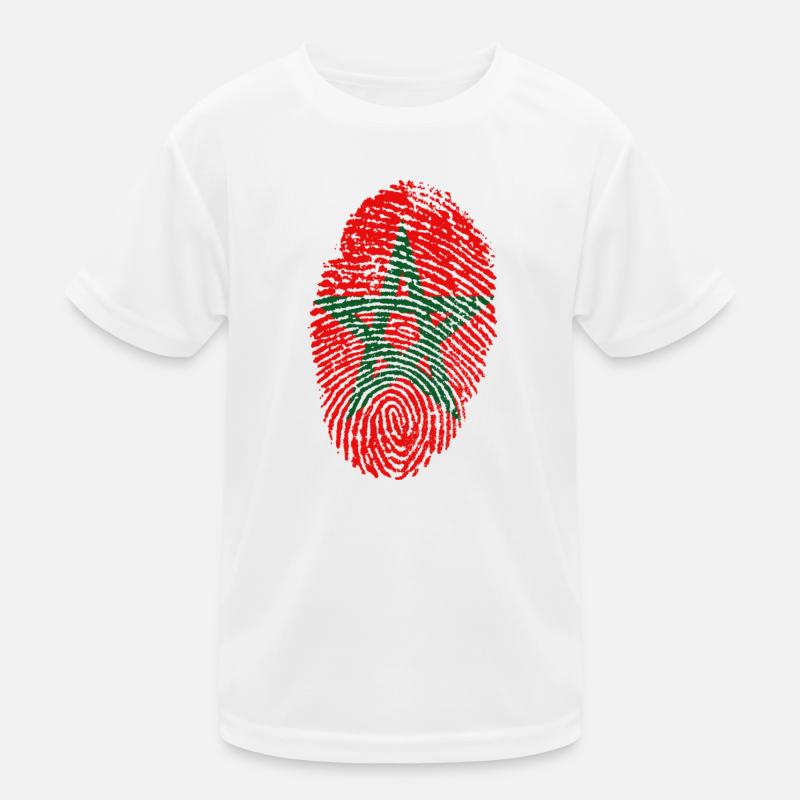 Marokko Kinder Funktions-T-Shirt