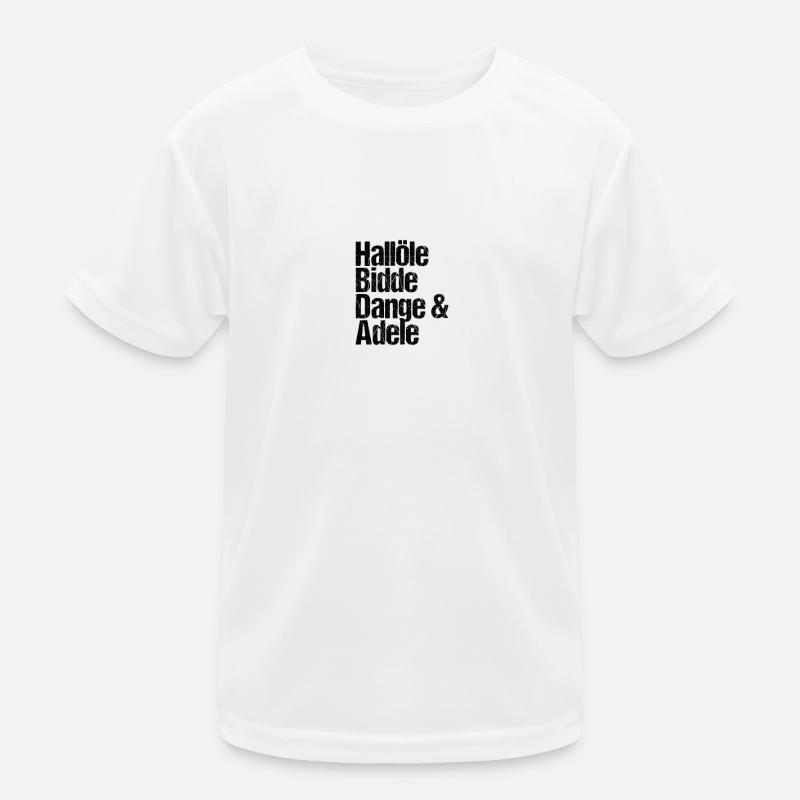 Conversation souabe parlant souabe T-shirt sport Enfant