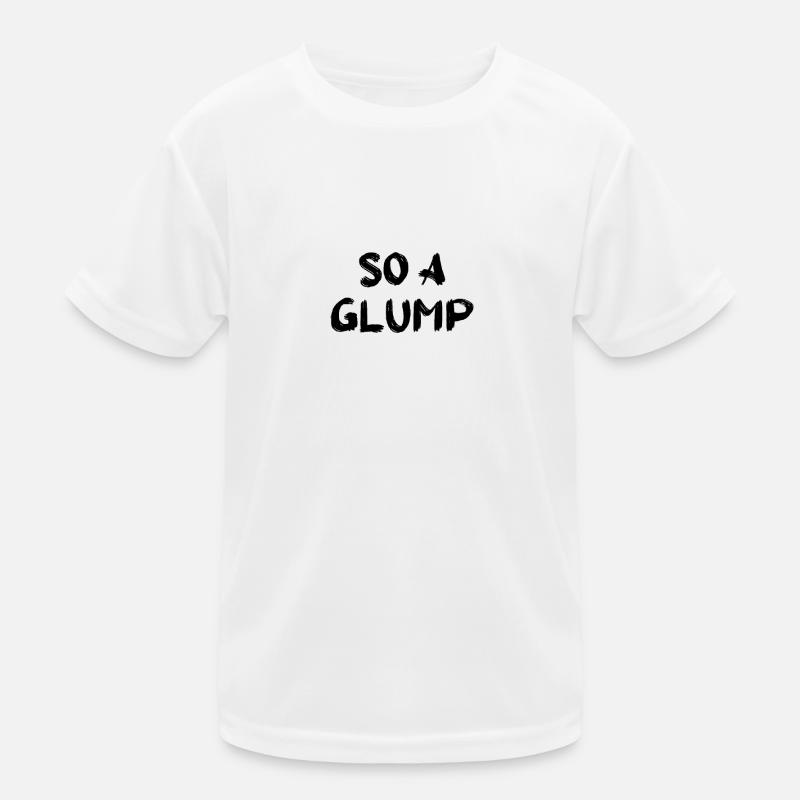 So A Glump Souabe Souabe Dialecte Drôle T-shirt sport Enfant