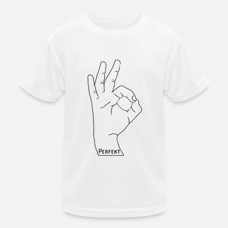 Perfekt Kinder Funktions-T-Shirt