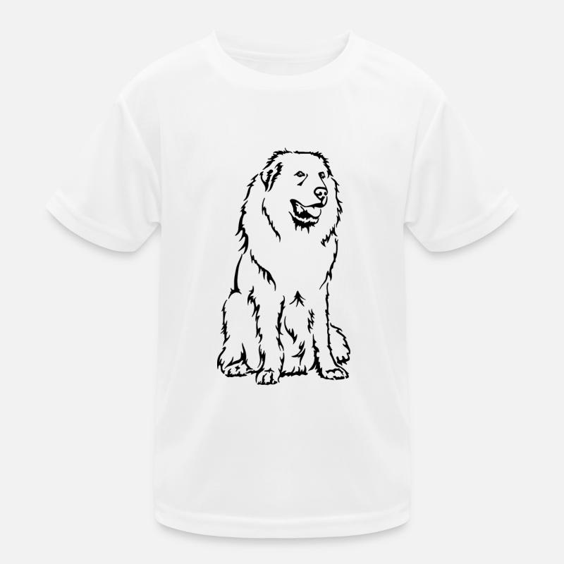 Chien de montagne des Pyrénées T-shirt sport Enfant
