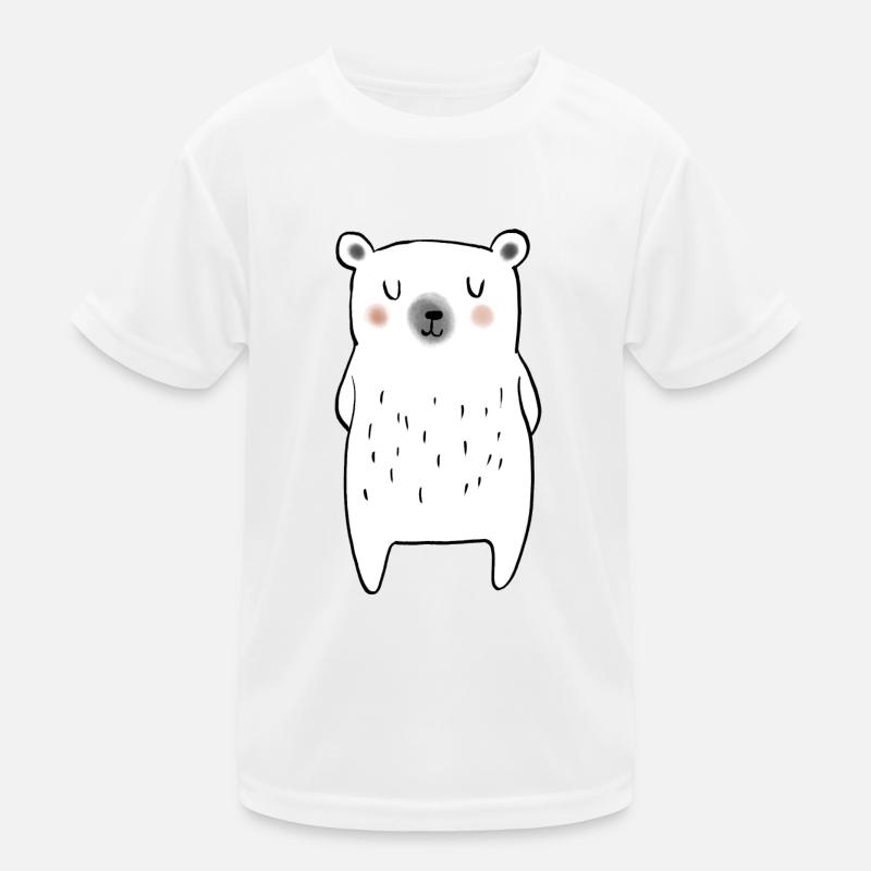 Kleiner Eisbär Kinder Funktions-T-Shirt