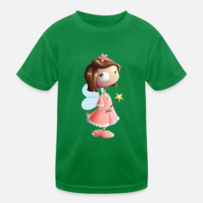 kleine Fee Kinder Funktions-T-Shirt