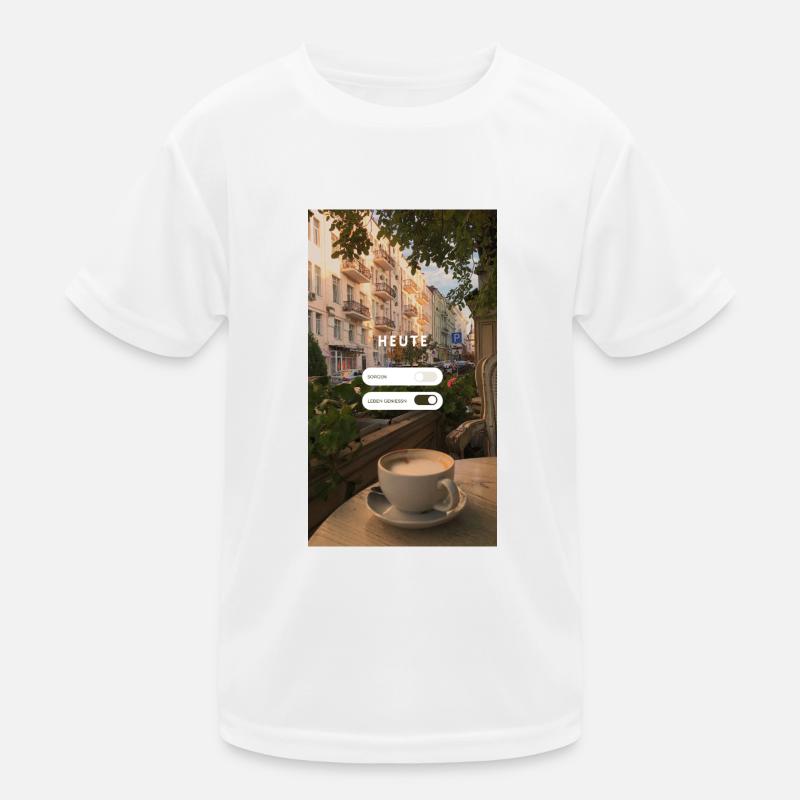 Leben genießen Erinnerung Kinder Funktions-T-Shirt