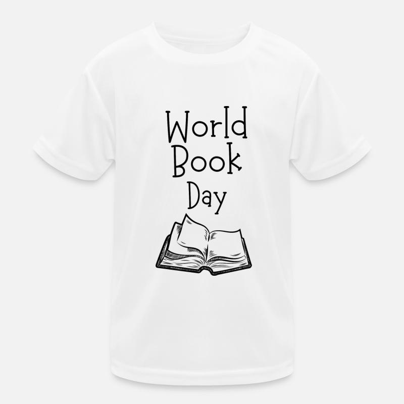 Tag buchen Kinder Funktions-T-Shirt