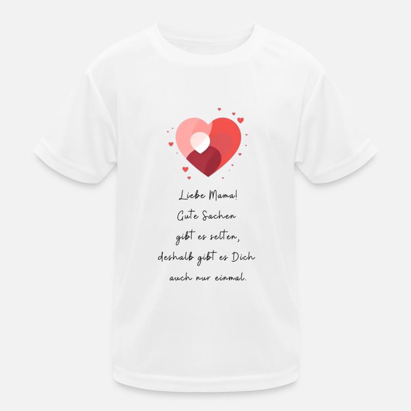 Mama ♥ Kinder Funktions-T-Shirt