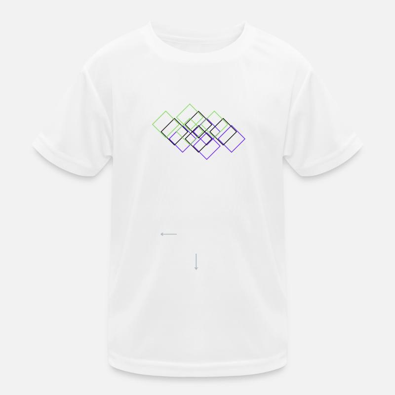 Geometric Kids Functional T-Shirt