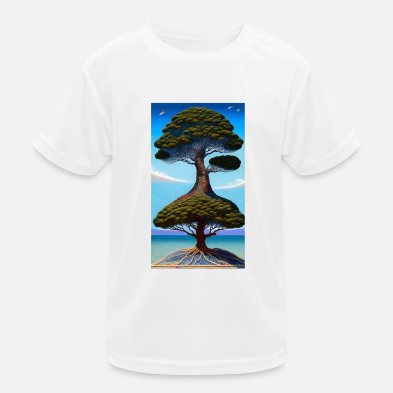 Fusion d’arbres T-shirt sport Enfant