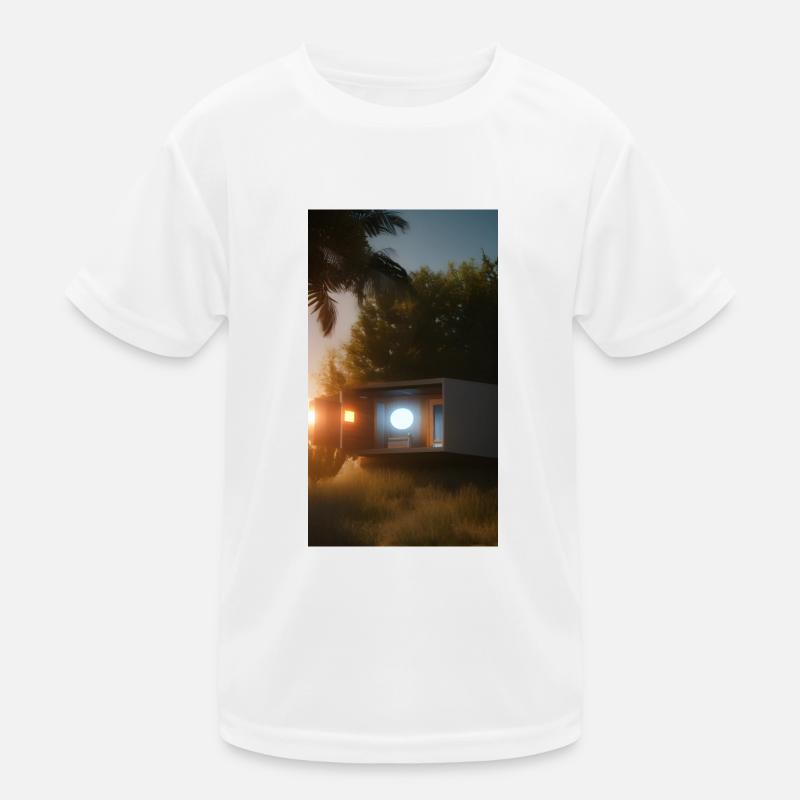 Maison cachée dans les bois T-shirt sport Enfant
