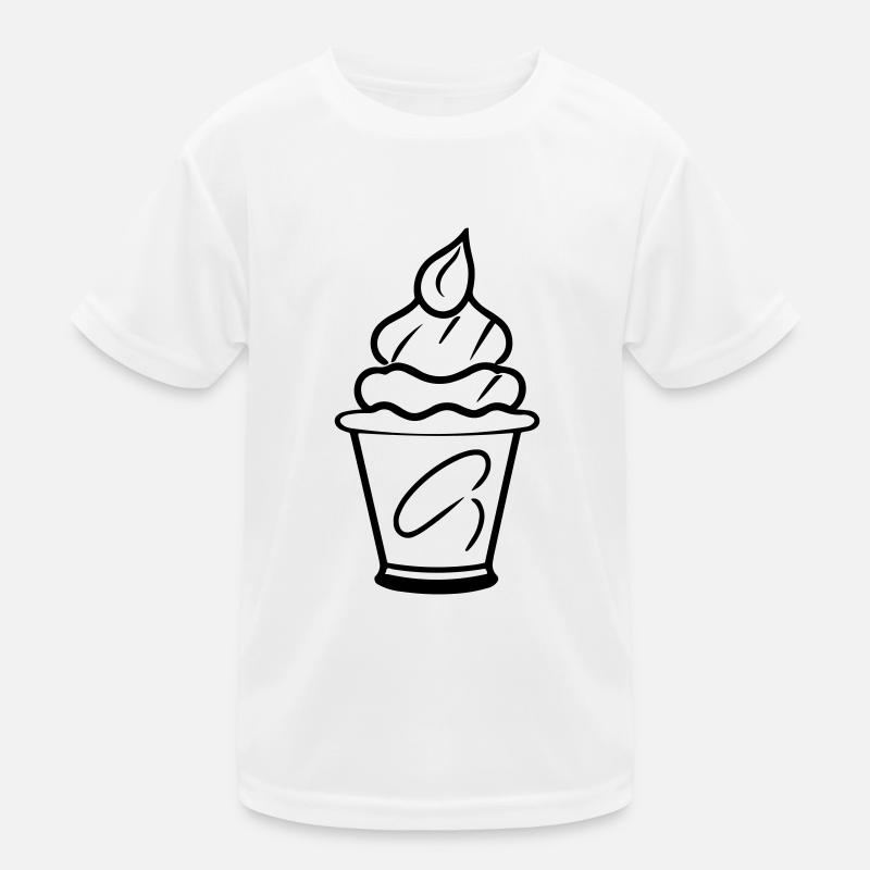 Eisbecher Kinder Funktions-T-Shirt