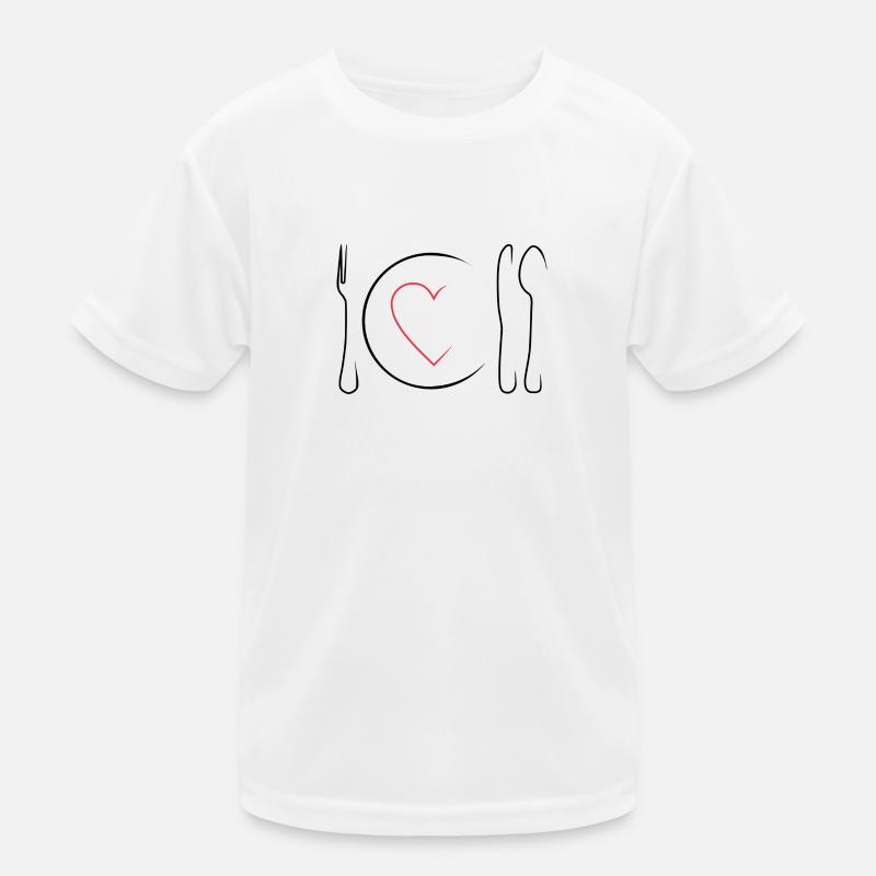 essen Kinder Funktions-T-Shirt