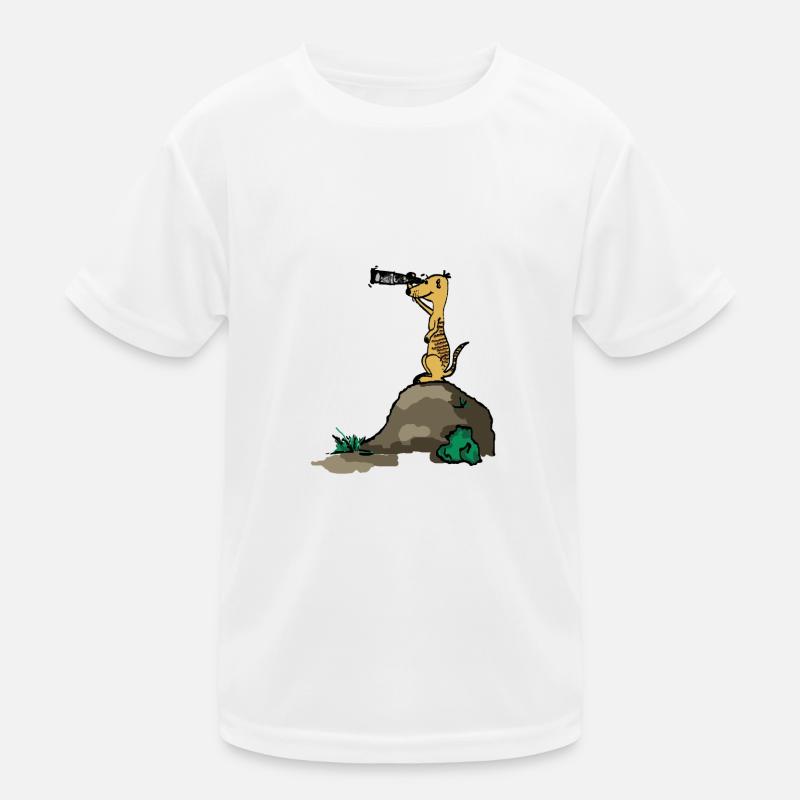 suricate mouchard T-shirt sport Enfant