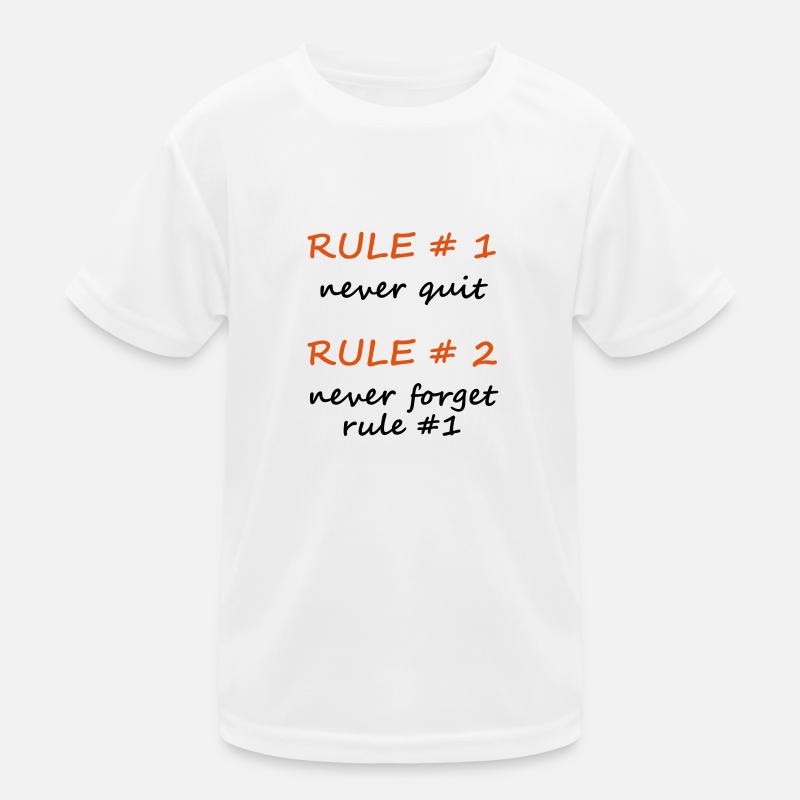 Motivation Kinder Funktions-T-Shirt