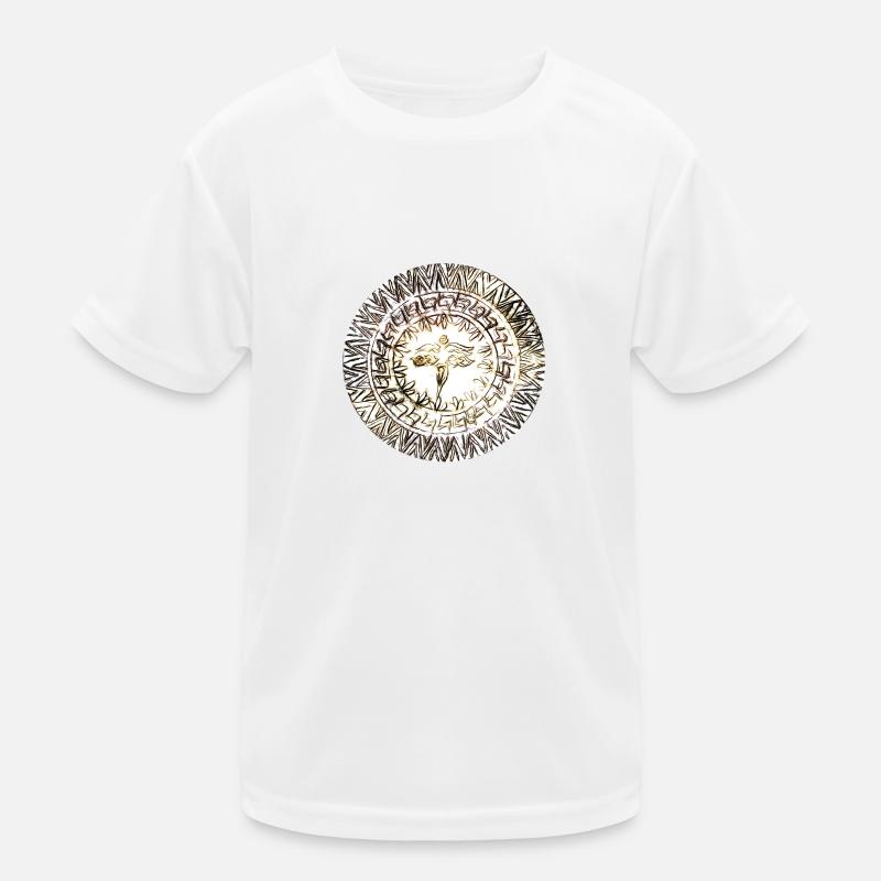 Mandala Kinder Funktions-T-Shirt
