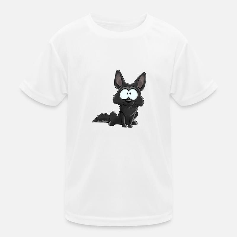 I am Black German Shepherd Kids Functional T-Shirt