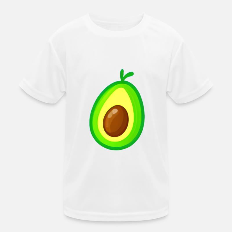 Avocado Icon Kinder Funktions-T-Shirt