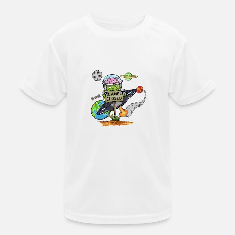 Planet Closed Kids Functional T-Shirt