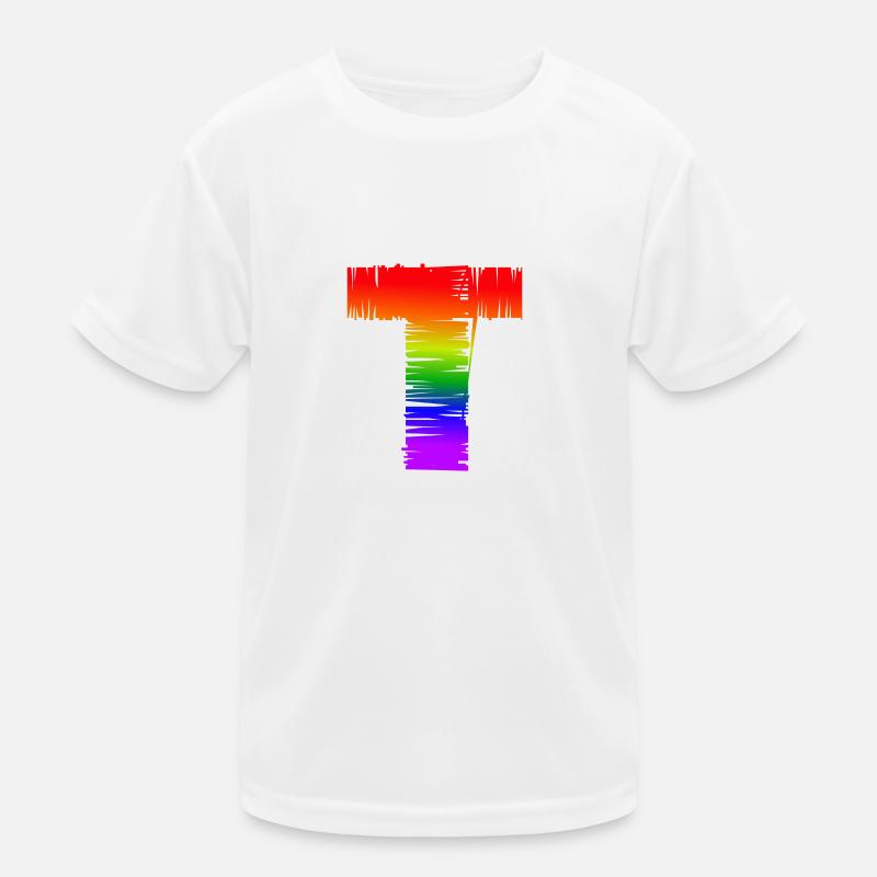 Rainbow T Kids Functional T-Shirt