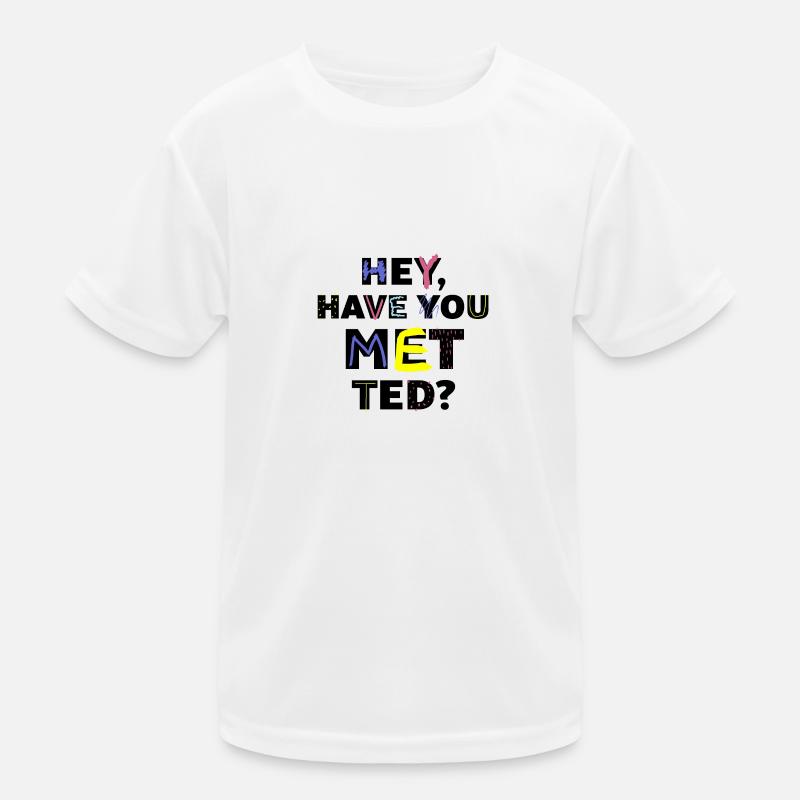 Hast du Ted geschrieben? Kinder Funktions-T-Shirt