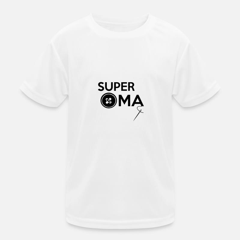 SUPER OMA Kinder Funktions-T-Shirt