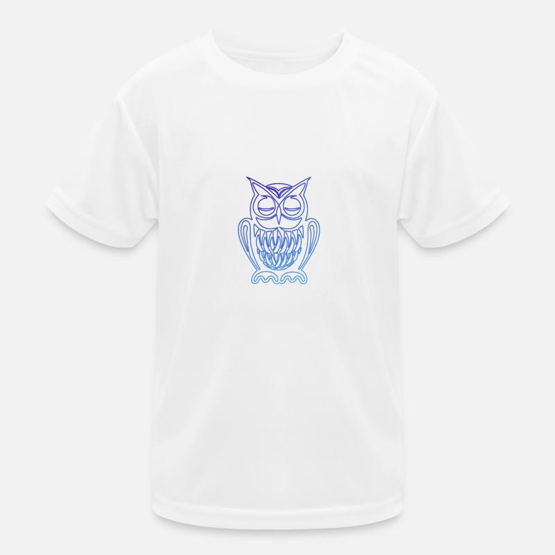 Chouette, refroidissement T-shirt sport Enfant
