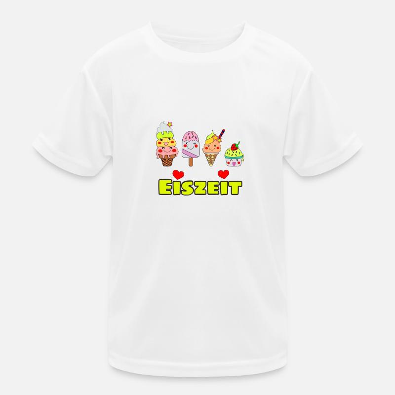 Eiszeit Eis Süßes Sommer Eis Shirt Kinder Funktions-T-Shirt