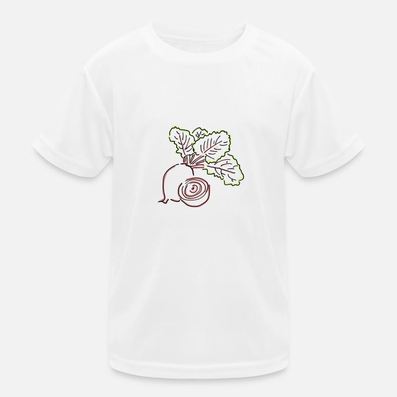 Rote Beete Kinder Funktions-T-Shirt
