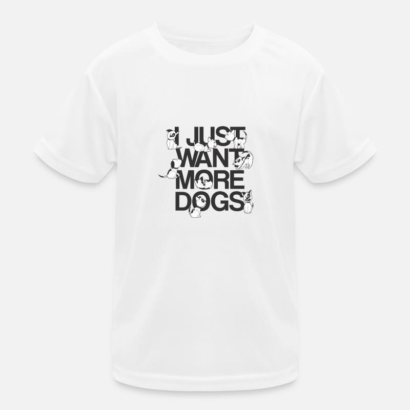 Plus de chiens T-shirt sport Enfant