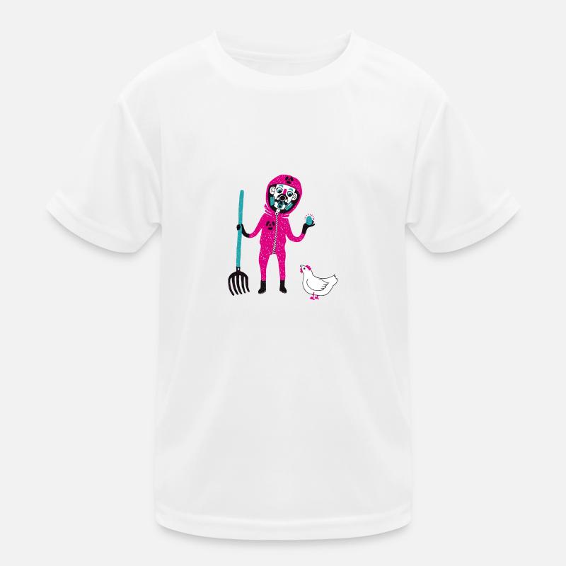 Atom Bauer Kinder Funktions-T-Shirt