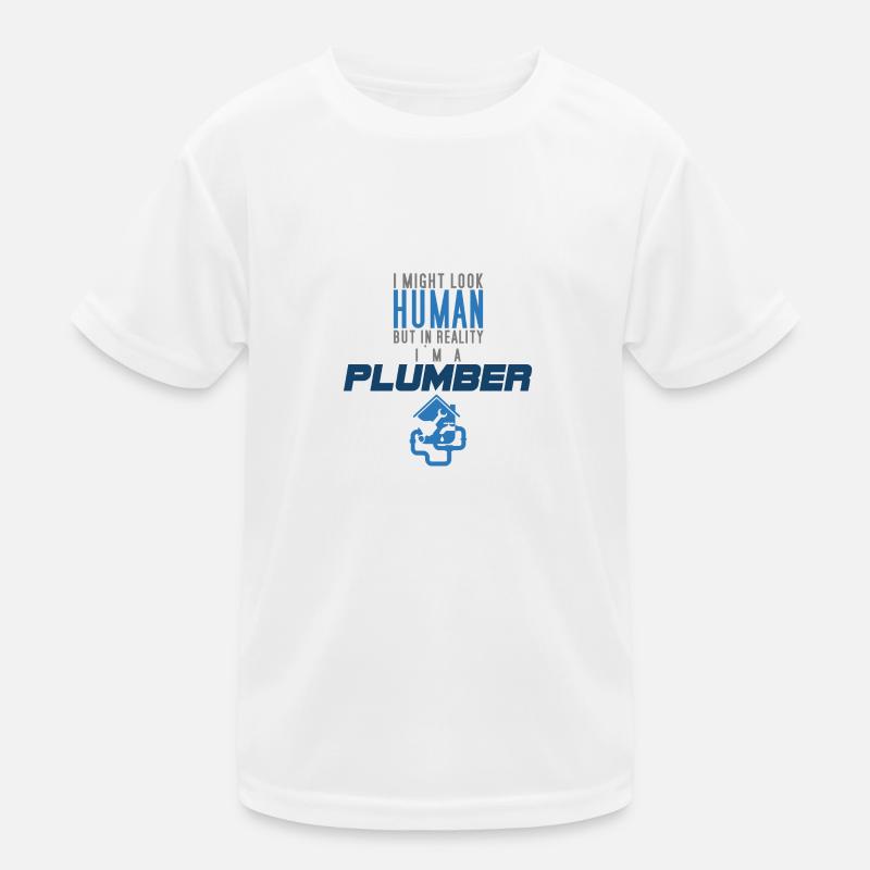 Klempner Kinder Funktions-T-Shirt